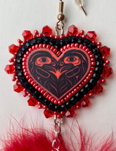 Load image into Gallery viewer, Formline Ravens Red w poms