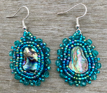 Load image into Gallery viewer, Abalone with teal (smaller)