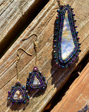 Load image into Gallery viewer, Abalone triangle necklace