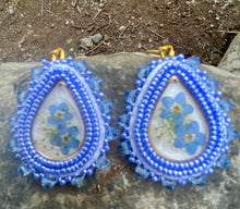 Load image into Gallery viewer, Forget-me-not teardrops
