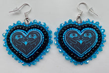 Load image into Gallery viewer, Formline Ravens turquoise
