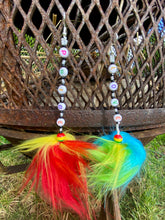 Load image into Gallery viewer, Rainbow Faux Fur Pride/Love
