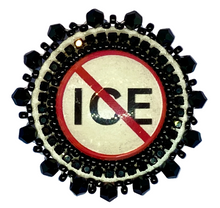 Load image into Gallery viewer, NO ICE pin (acrylic)
