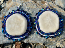 Load image into Gallery viewer, Sand dollar/sea biscuits with salmon skin backing
