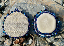 Load image into Gallery viewer, Sand dollar/sea biscuits with salmon skin backing
