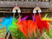 Load image into Gallery viewer, Rainbow Chandelier poms
