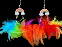 Load image into Gallery viewer, Rainbow Chandelier poms
