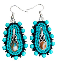 Load image into Gallery viewer, Turquoise dangles
